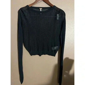 Black Long Sleeve Women's Top